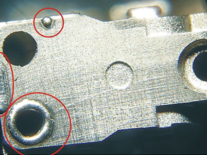 <a href='http://m.zpzm.com.cn/product/3.htm' class='text_a'>模具激光焊機</a>修復(fù)模具效果